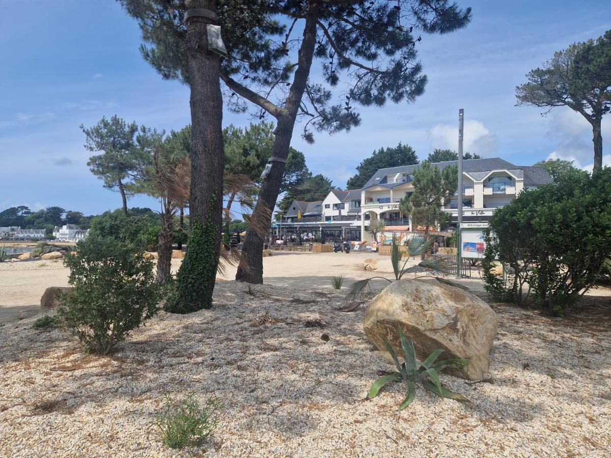 Guidel-Plages Studio Lumineux Balcon Vue Mer & Piscine Dış mekan fotoğraf